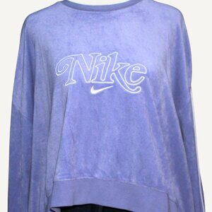 💜 VINTAGE NIKE TERRY CLOTH CREWNECK